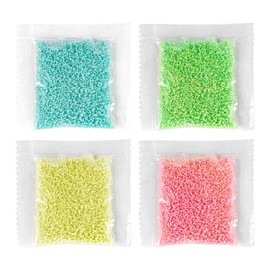 VOANZO Luminous Sand 4 Bags 10g Bag Reusable Luminous Sand Aquarium Sand Diy Luminous Stone Wishing Bottle Decorative Gravel For Home And Fairy Garden Decoration