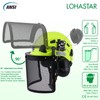 LOHASTAR Forestry Helmet with Face Shield and Ear Muffs Safety