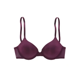 s.Oliver Women's Shaped Bra, aubergine