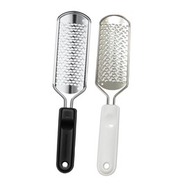 Baluue 2pcs Foot Files for Callus Removal and Dead Skin Exfoliation Dual-sided Pedicure Tools Comfortable Grip for Home Foot Care