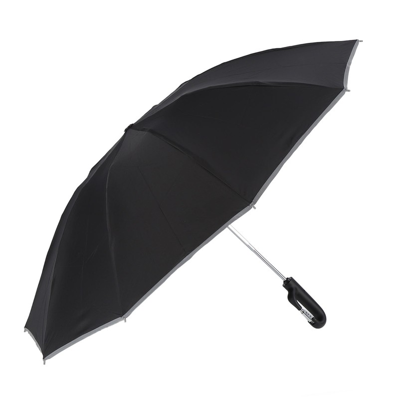 Automatic Umbrella Reflective Safety Strip Ring Buckle Umbrella Windproof Portable