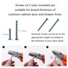 FURNIWARE Pack of 10 Cabinet Handles, 96mm(3.8 Inch) Hole Center