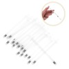 FOMIYES 20pcs Reusable Liquid Applicators for Household Gel Essential Oils