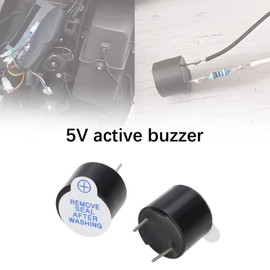 ECSiNG 20pcs Black Electronic Buzzer Alarm 11.7x9mm Speaker Beep Active Buzzers for Car Modifications DIY Electronic Alert Projects Audio Alert Requirements