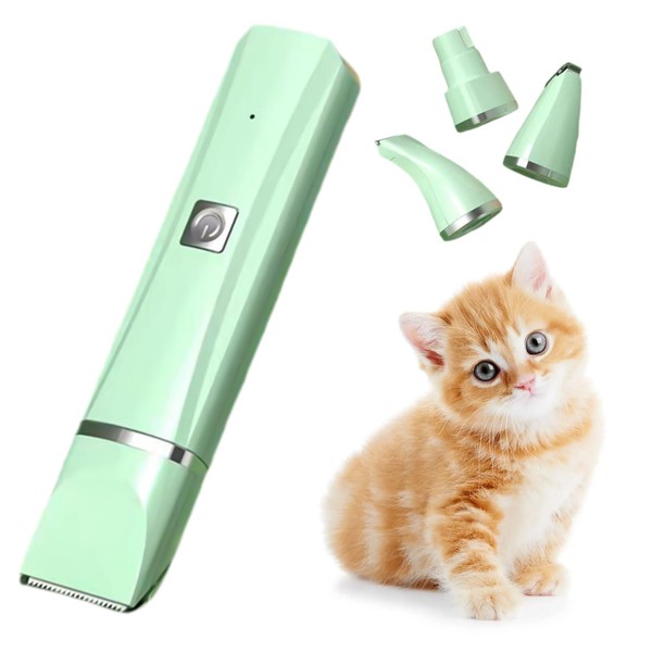 BLAZURY INFINI Dog Hair Clipper 4-in-1 Grooming Set with Nail