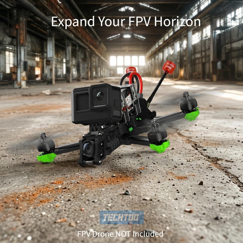 TECHTOO FPV Antenna Racing Drone Antenna 5.8G 2.3dBi Super Mini