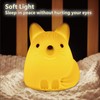 TriPro Fox Silicone Nursery Night Light,Auto Shut Down,Room Decor Desk
