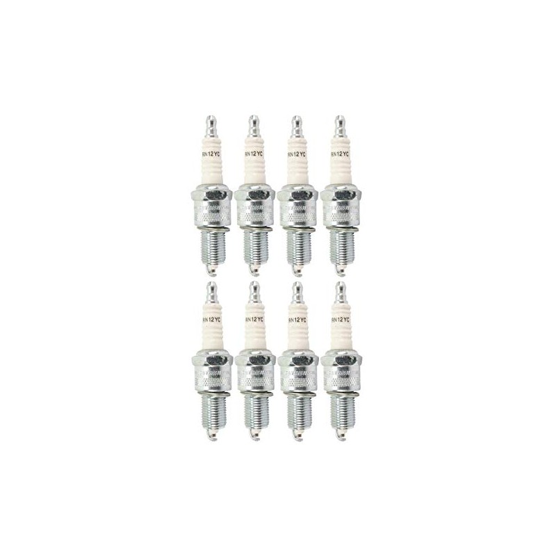 Champion RN12YC Pack of 8 Spark Plugs