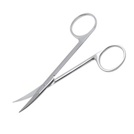 Curved Economy Iris Scissors 4.5”, Micro Scissors for Medical & Veterinary
