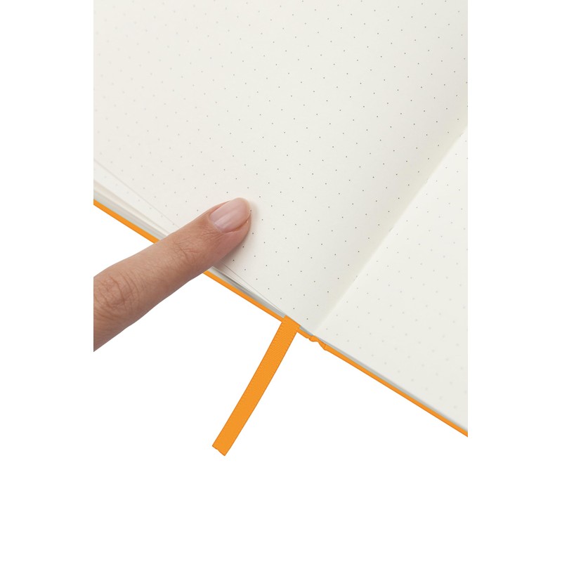 Bullet Journal A5 Dotted Notebook with Faux Leather Hardback Cover
