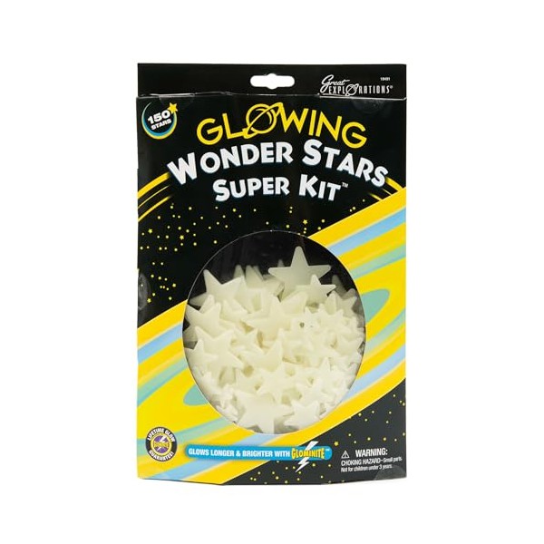 University Games Great Explorations: Wonder Stars Super Kit, Glow In