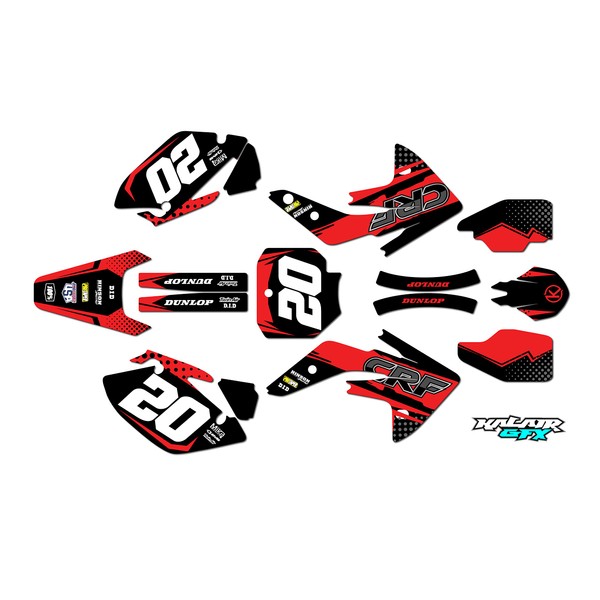 Kalair GFX Graphics kit for Honda CRF150R (2007-2023) Spear Series