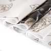 texpot Oilcloth 130 x 260 cm with Flowers Washable with