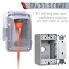 TayMac MG420CS Nonmetallic Extra Duty Complete in-Use Cover 15 Amp