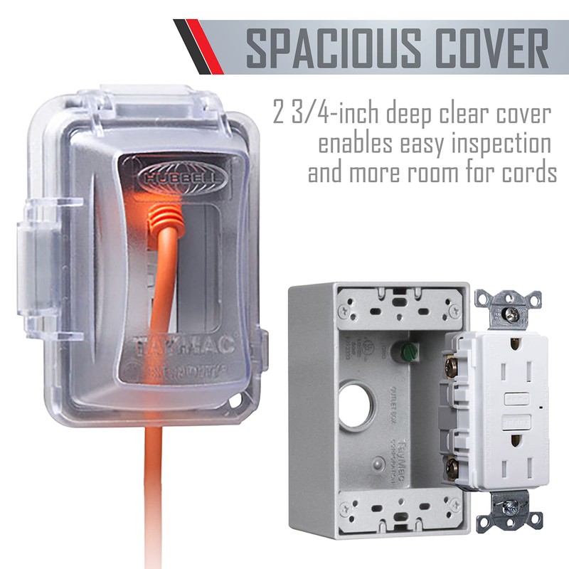TayMac MG420CS Nonmetallic Extra Duty Complete in-Use Cover 15 Amp