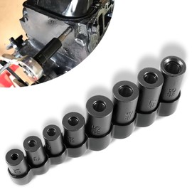 Camoo Camoo 70500 Tap Socket Wrench Set 8-piece Use with 1/4" & 3/8" Drive Fits All MCTI Taps Thru 1/2 & 1/8" NPT Taps