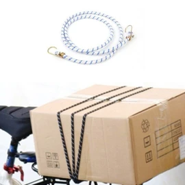 짐묶는 줄 자전거 오토바이 짐칸 로프 고정 끈 고리형 1.5M Luggage Tie Rope for Bicycle Motorcycle Luggage Compartment Fixed Strap Hook Type 1.5M