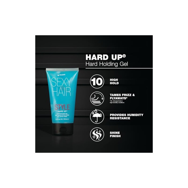 Sexy Hair Style Hard Up Gel, 16.9 Fluid Ounce