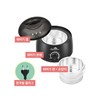 I'm Sulph Waxing Kit Warmer Kit Rose 450g / 설프왁싱