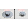 3/8" x 1-1/2" OD Stainless Fender Washer, (100 Pack) -