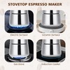 VONATES Stovetop Espresso Maker, 6 cup Moka Pot, Italian Coffee