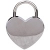 1pcs Heart-Shaped Padlock, 1.8 x 2.3in Mini Lock with Keys