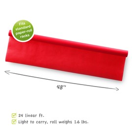 Smart-Fab Art & Decoration Fabric, Red 48 Inches