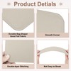 sourcing map 2Pcs Felt Base Shaper, 14.6x6.7 Inch Rectangle Bag