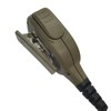 stdgove Walkie Talkie Shoulder Mic 3.5mm Screw in Speaker Microphone