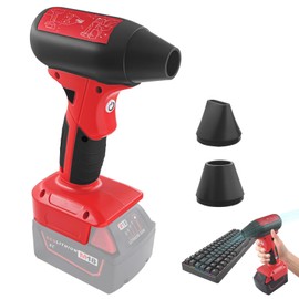 Jet Dry Mini Blower Compatible with Milwauke M-18 18V Battery，Jet Fan 130000 RPM Wind Speed 4-Speed Control， Compressed Air Duster, Cordless Handheld Air Blower for Computer Keyboard,Outdoors,Car,Home