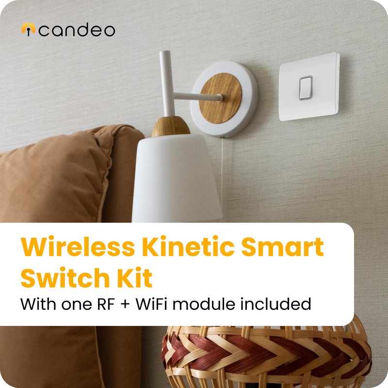 Kinetic grid-compatible Smart Switch and Smart Switch Module with Wifi