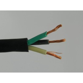 Unbranded 50 ft 16/3 SJOOW SJO SJ Black Rubber Cord Outdoor Flexible Extension Wire/Cable