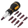 Bestgle Mini ratchet screwdriver 9 in 1 high torque bit