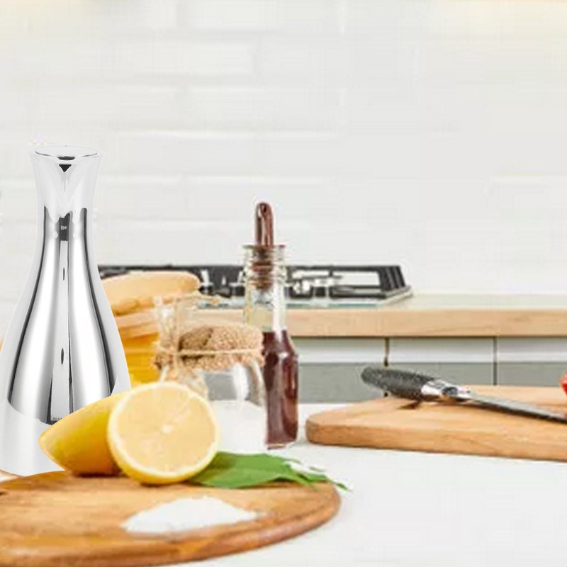304 Stainless Steel Oil Dispenser Bottle Leakage Proof Oil Pot