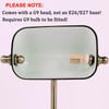 Mini Glass Bankers Lamp, Desk Lamp, Classic Retro Bronze Finish