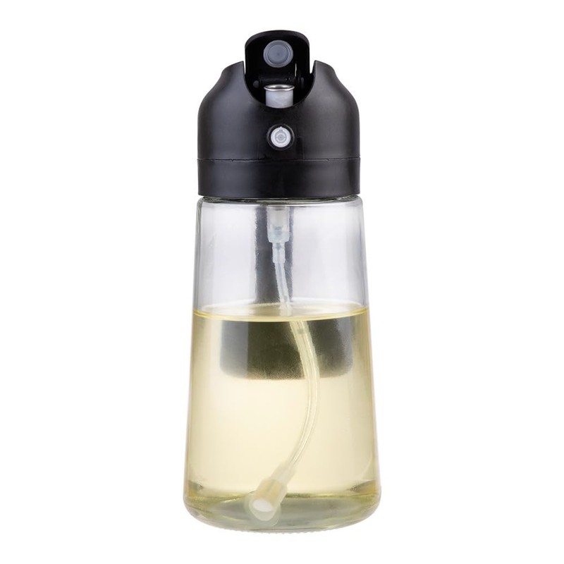 Appetito Dual Function Oil Sprayer and Pourer - Black