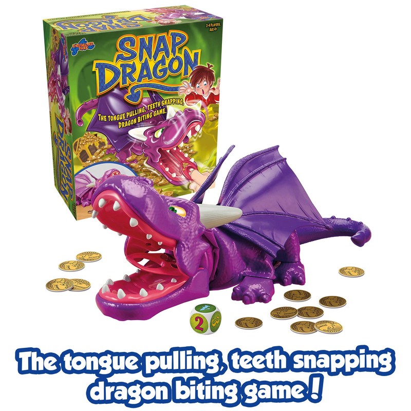 TOMY Snap Dragon Action Board Game for Kids, Family Board