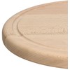 KOTARBAU® Round Chopping Board Diameter 25 cm Wooden Board for