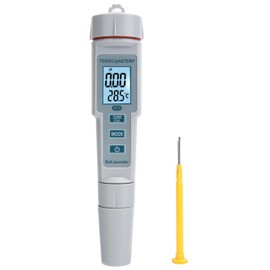 4 in 1 Water Quality Tester Portable PH/EC/TDS Temperature Digital Salinity Meter