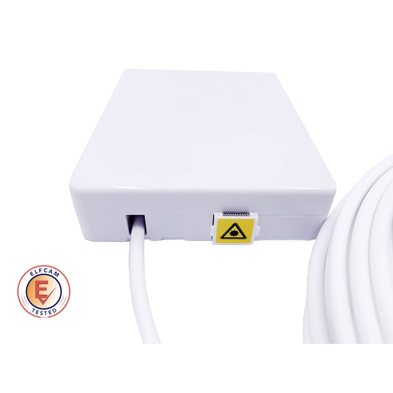 Elfcam® - Reinforced Fibre Optic Cable SC/APC to SC/APC Simplex