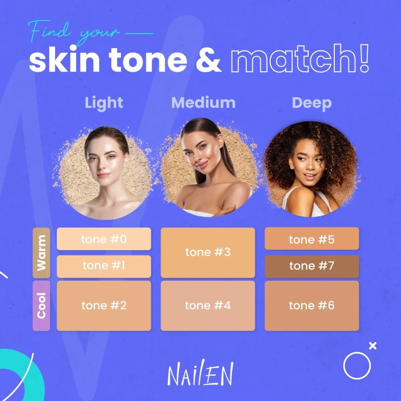 Polvo Compacto Mate Para Fijar Maquillaje Nailen