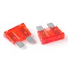 (60Pcs) 10 Amp Standard Car Fuses, 10A Automotive Fuse(ATO/ATC), Blade