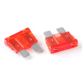 (60Pcs) 10 Amp Standard Car Fuses, 10A Automotive Fuse(ATO/ATC), Blade Fuse for Car/RV/Truck/SUV/Motorcycle/Boat