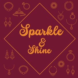 Sparkle & Shine: Dazzling Jewellery Coloring Book