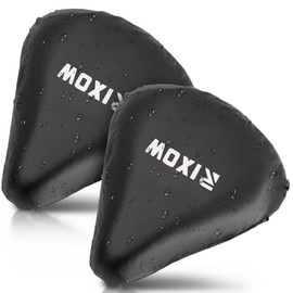 RIXOW Set of 2 Saddle Protectors, Waterproof Bicycle, Large, 100% Waterproof Saddle Cover, Tear-Resistant Bicycle Saddle Rain Cover, Elastic Waterproof Bicycle Saddle Cover for MTB, Trekking Bike