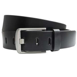 Nickel Smart Black Wide Pin Belt II - 34"