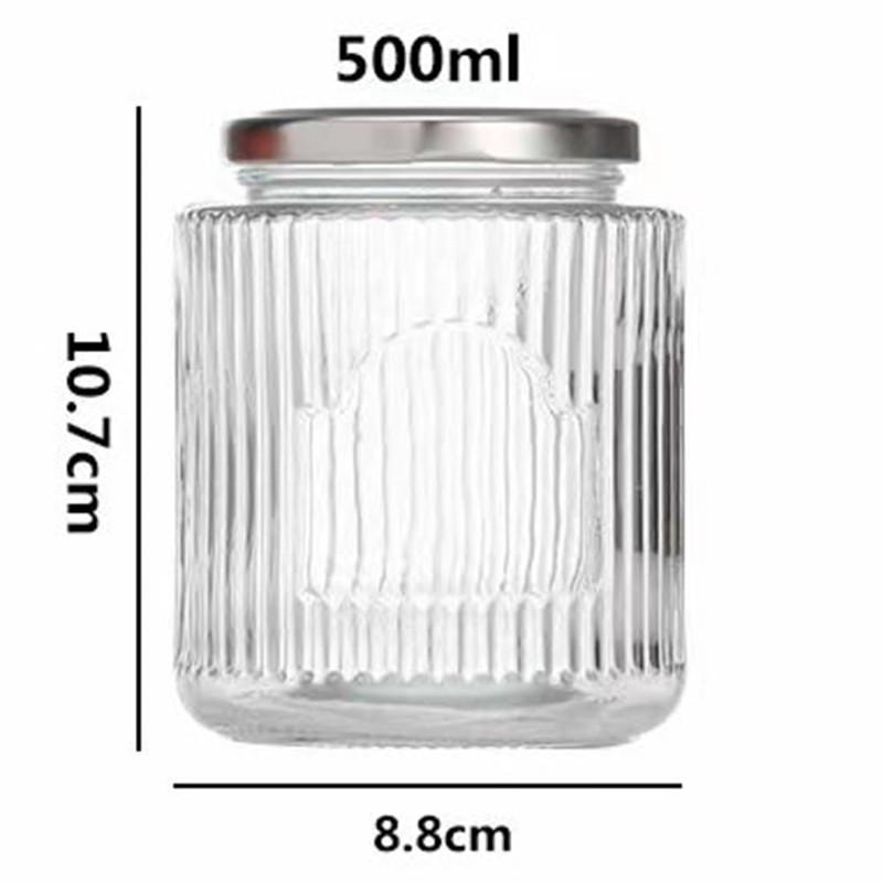 BEVKAF Overnight Oats Jar, Overnight Oats Container for Overnight Oats