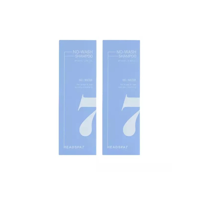 No Wah Sye 헤드스파7 노워시 샴푸 100ml x 2 Heads