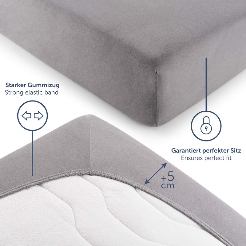 Blumtal Premium Topper Box Spring Fitted Sheet 180 x 200