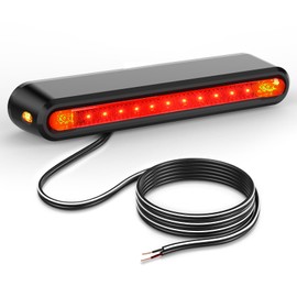 SFGSUP LED Rear Light for E-Bike with Brake Light, StVZO Approved, IPX5 Waterproof, Pannier Rack Mounting